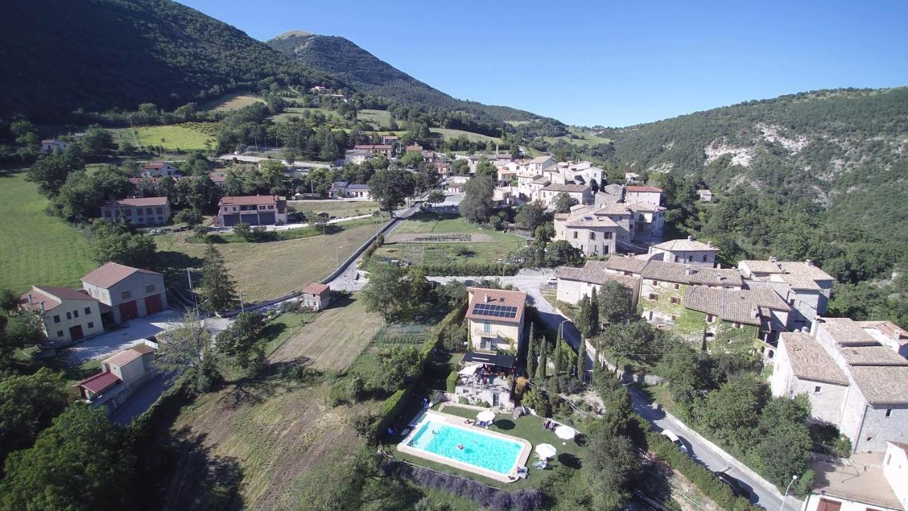 Agriturismo Roccagelli Vallo di Nera Экстерьер фото