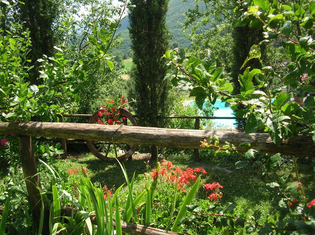 Agriturismo Roccagelli Vallo di Nera Экстерьер фото