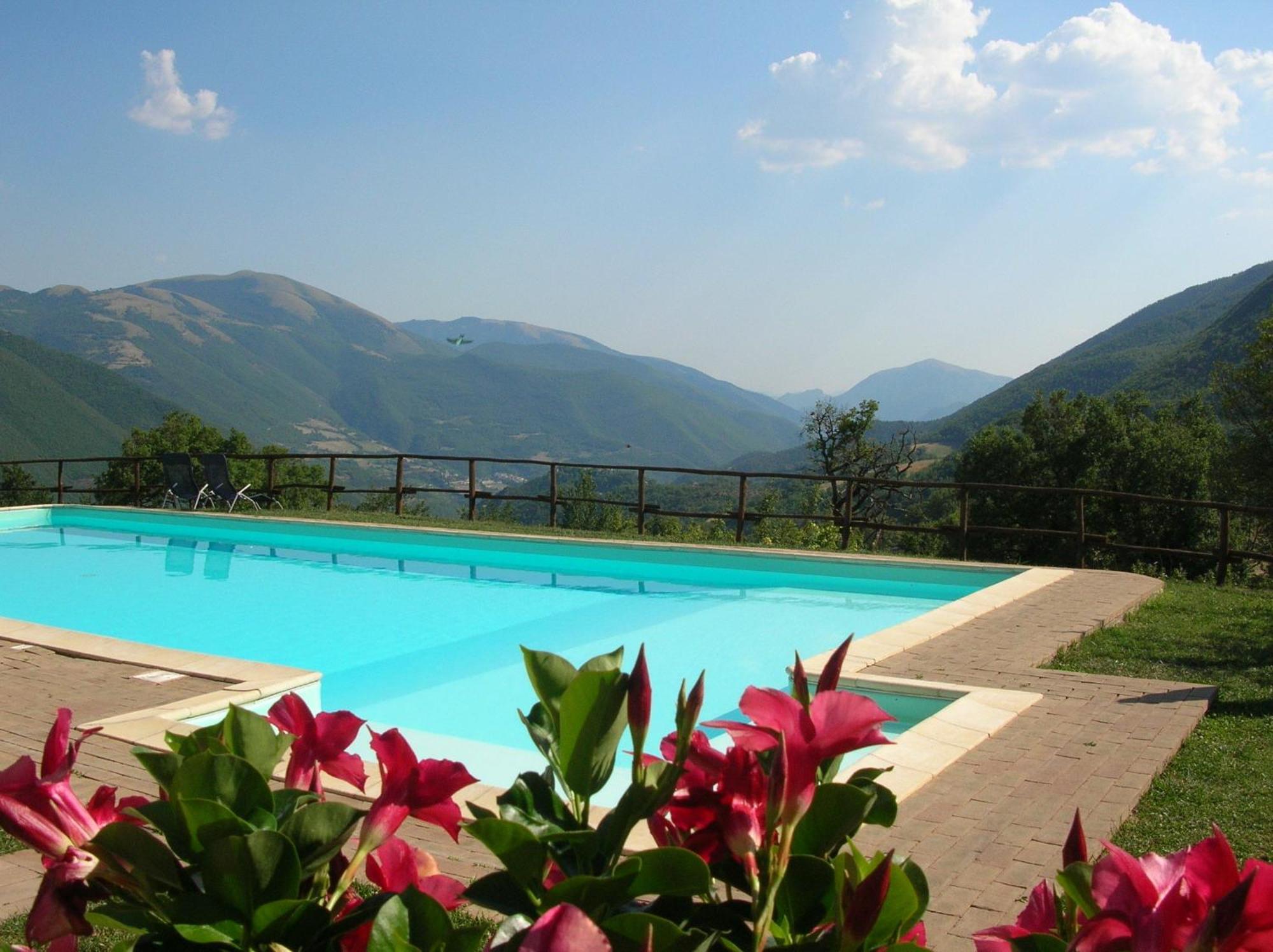 Agriturismo Roccagelli Vallo di Nera Экстерьер фото