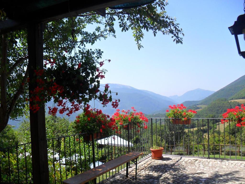 Agriturismo Roccagelli Vallo di Nera Экстерьер фото