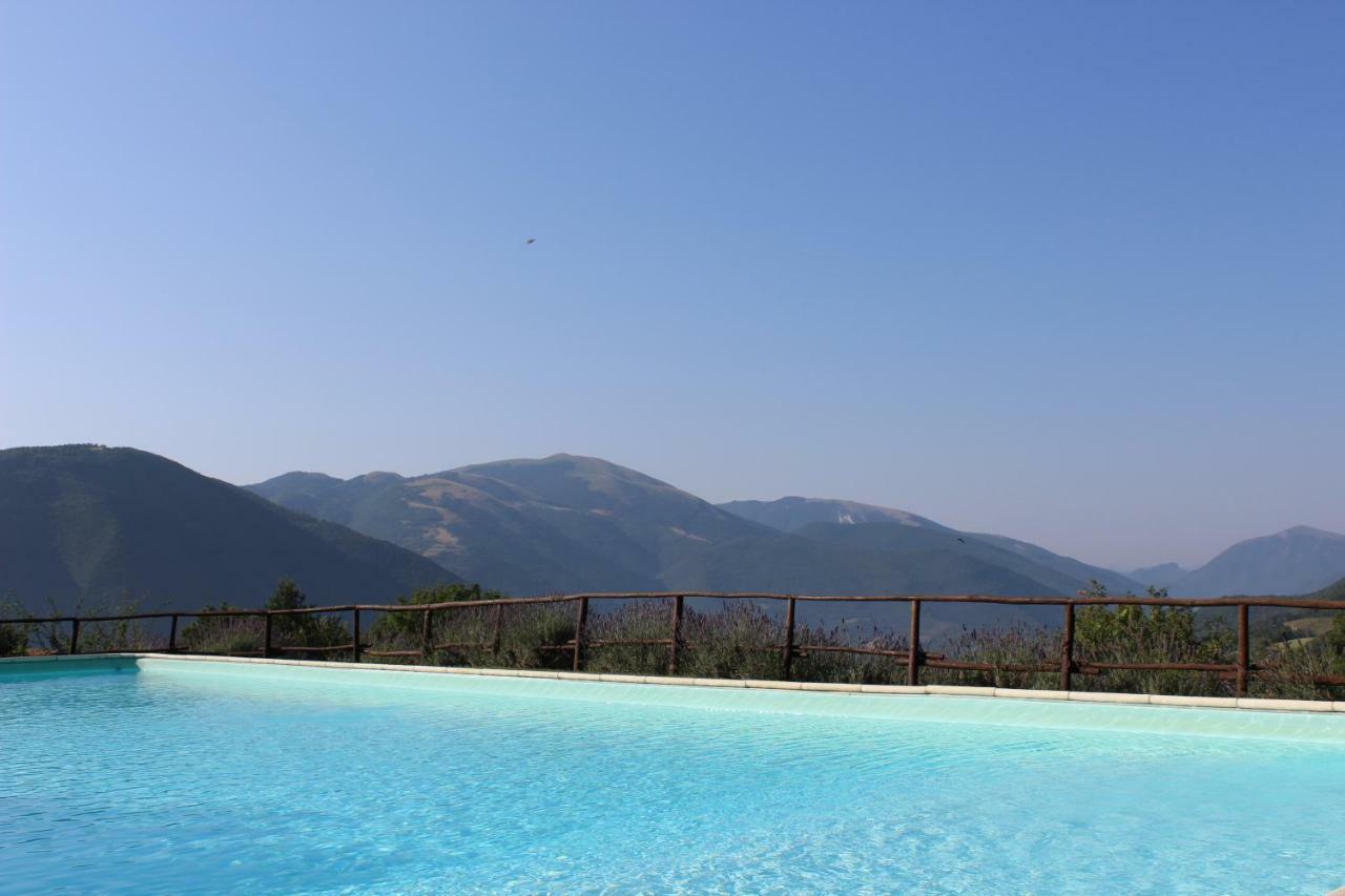 Agriturismo Roccagelli Vallo di Nera Экстерьер фото