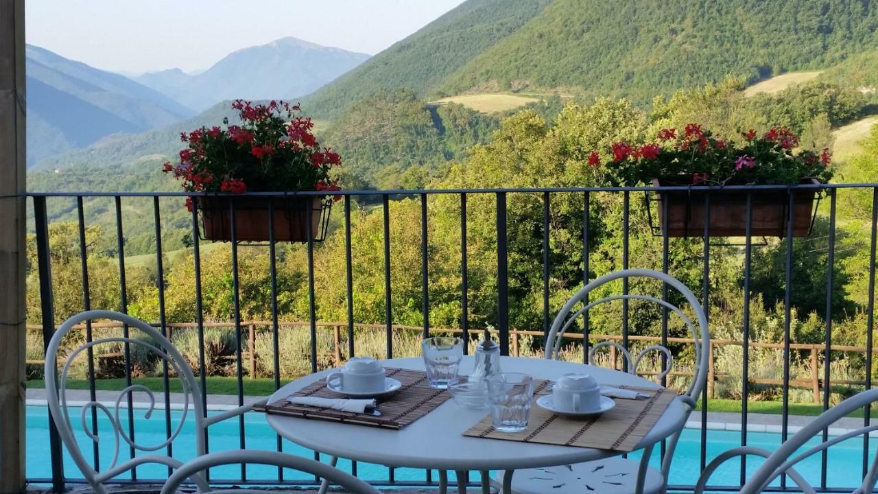 Agriturismo Roccagelli Vallo di Nera Экстерьер фото